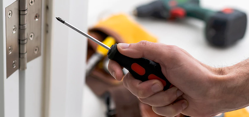 Fix A Broken Door Hole in Belmont, California